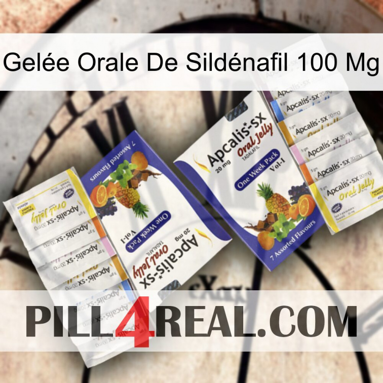 Gelée Orale De Sildénafil 100 Mg 12